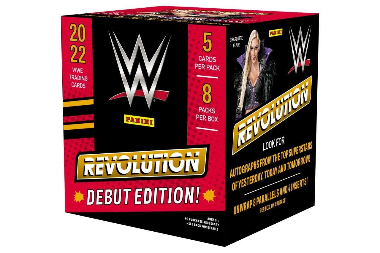 2022 Panini Revolution WWE Hobby Box Cardboard Vault