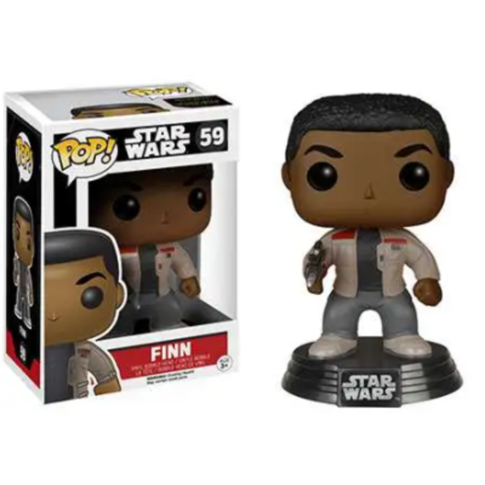 Star Wars Finn 59 Funko Pop - Cardboard 