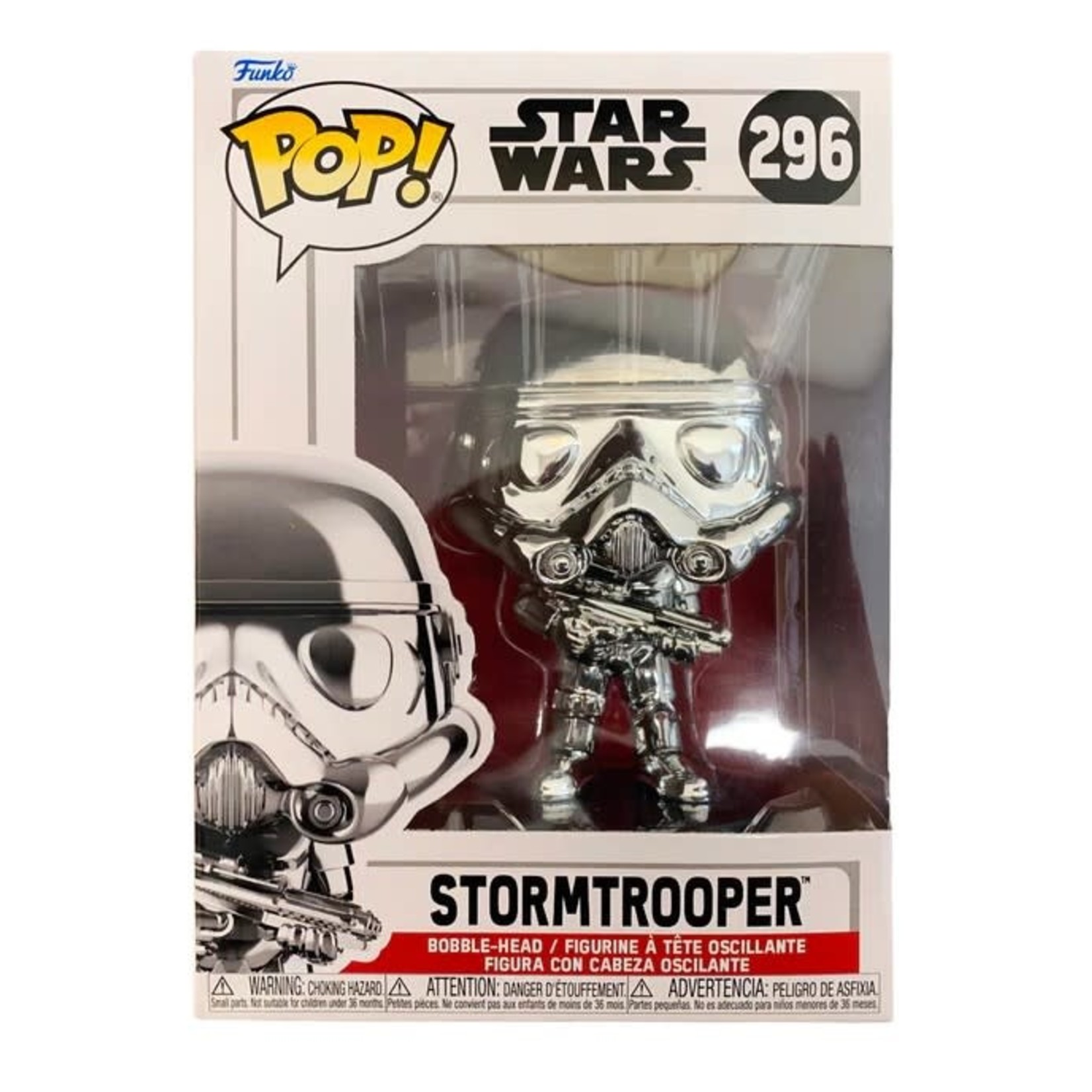 Samenwerken met Verkeersopstopping gewelddadig Star Wars Stormtrooper 296 Funko Pop and T-Shirt Size XL - Cardboard Vault