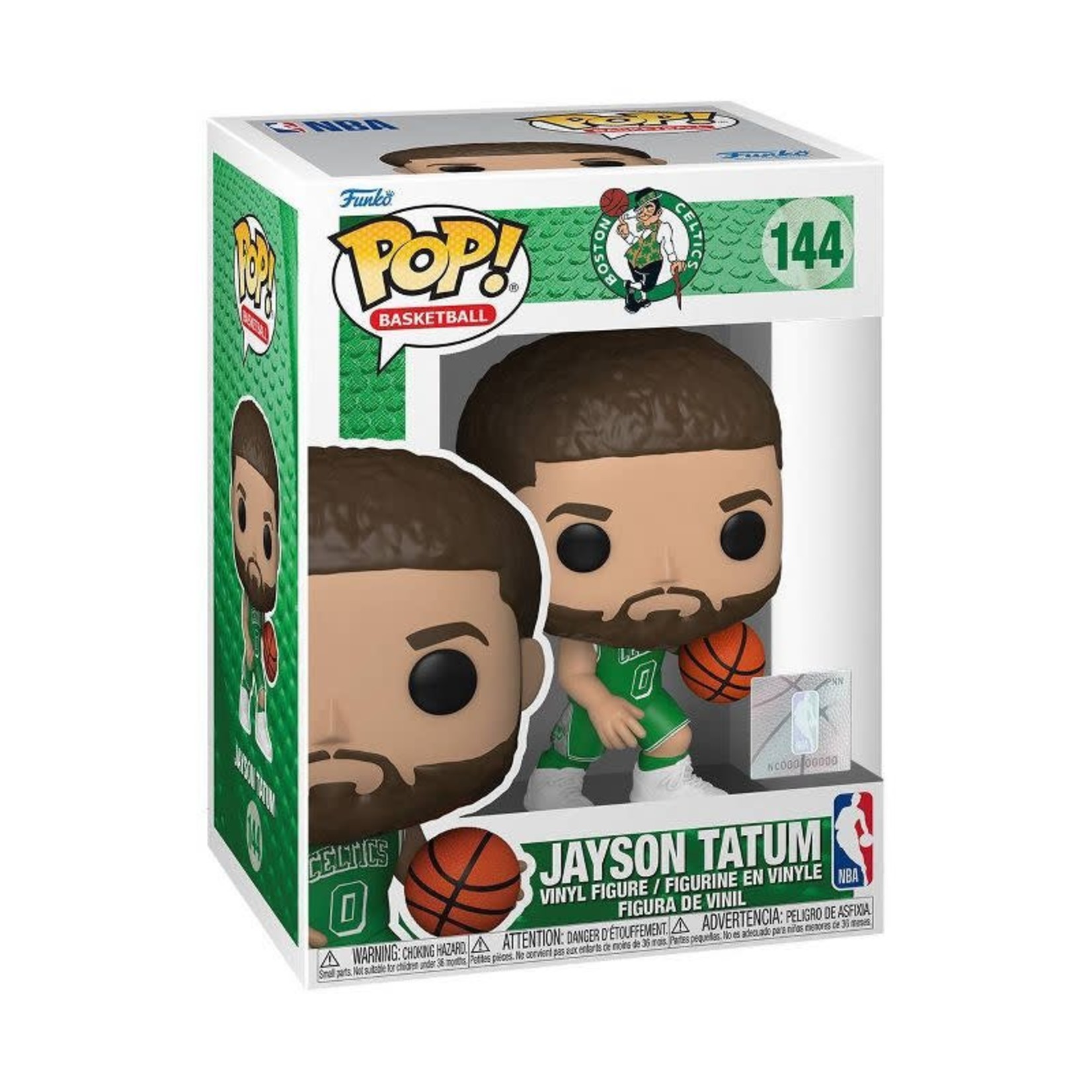 NBA Boston Celtics Jayson Tatum 144 Funko Pop - Cardboard Vault