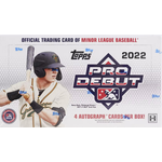 Topps 2022 Topps Pro Debut Baseball Hobby Sealed Case (12 Box Case)
