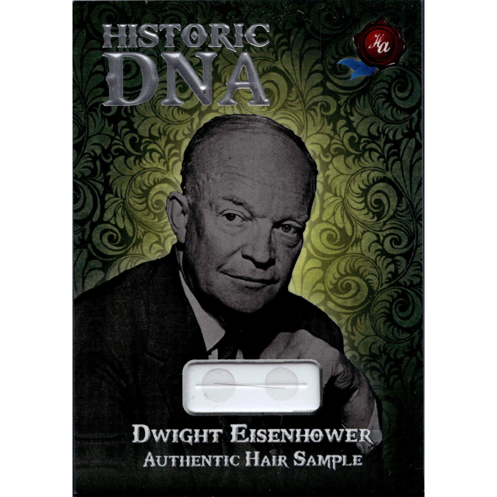 Historic Autographs Historic DNA Dwight Eisenhower Authentic Hair