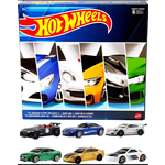 Mattel Hot Wheels 2023 Euro Exotics  Vehicle Multi-Pack Case of 6 Cars