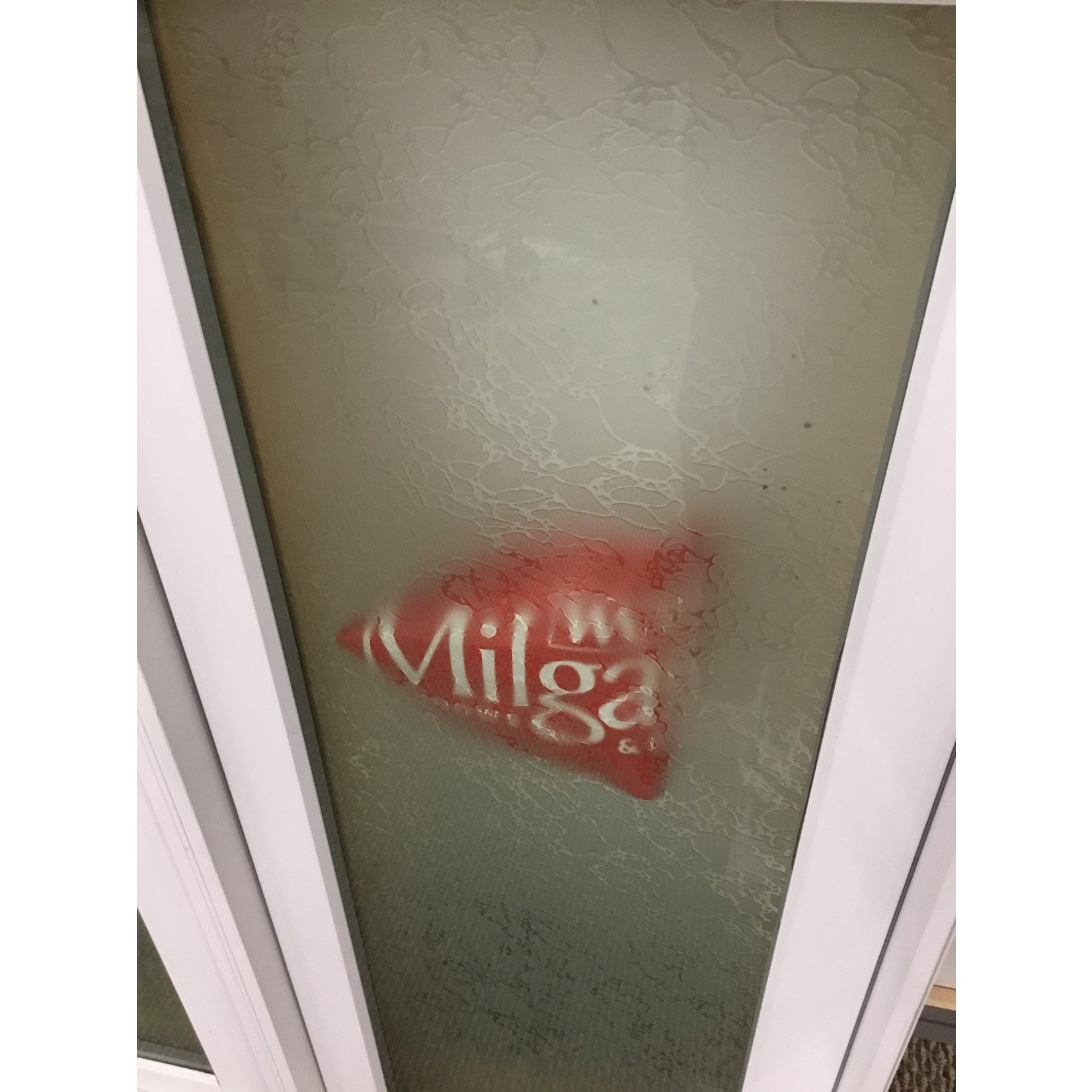 12184 Milgard Double Casement Privacy Window