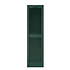 12822 Vantage 2-Pack Forest Green Louvered Vinyl Exterior Shutters
