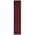 13123 2-Pack 13.875" W x 70.625" H Cranberry Louvered Vinyl Exterior Shutters