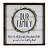 13859 Our Family Inspirational Print