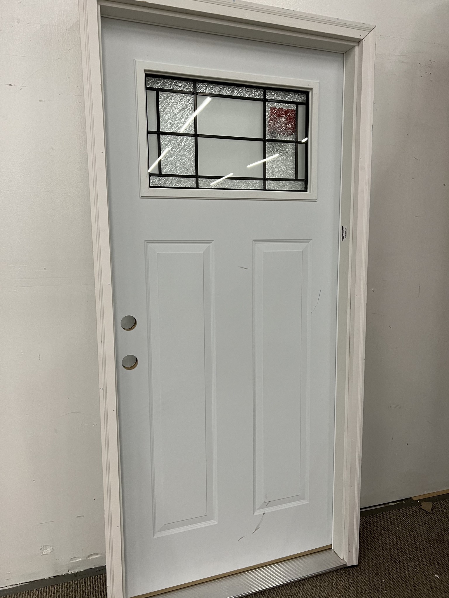 Get rid of your old front door and add beauty and classic style with this Reliabuilt exterior door.