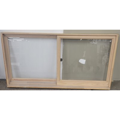 14367 Wood Frame Sliding Window