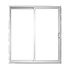 14541 Pella White Vinyl Sliding Glass Patio Door