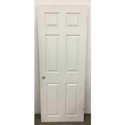 15182 White 6-Panel Interior door