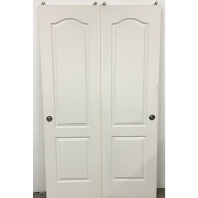 15219 White 3 Panel Closet Doors