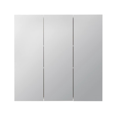 15315 Style Selections White Mirrored Medicine Cabinet