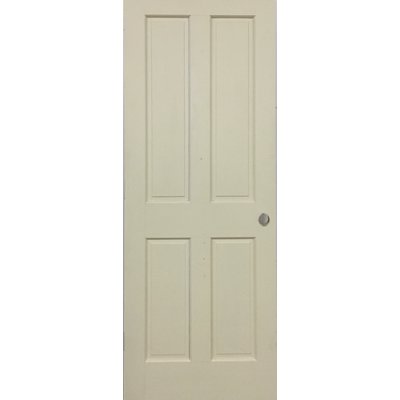 15390 White 4-Panel Interior Door
