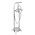 15408 AKDY 40-in Chrome 3-Handle Freestanding Faucet