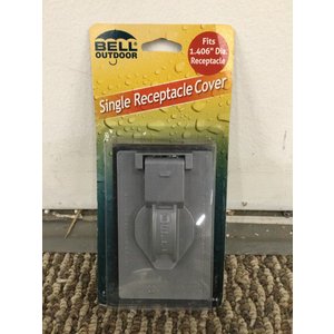 15860 Bell Outdoor Single Receptacle cover