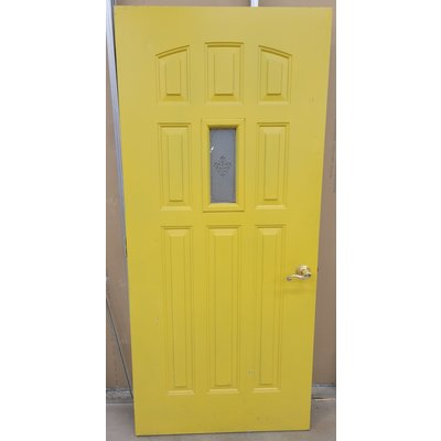 16670 Yellow Exterior Door