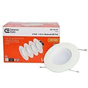 18521 4-Pack Recessed LED Light