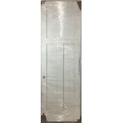 10467 White 3-Panel Interior Door