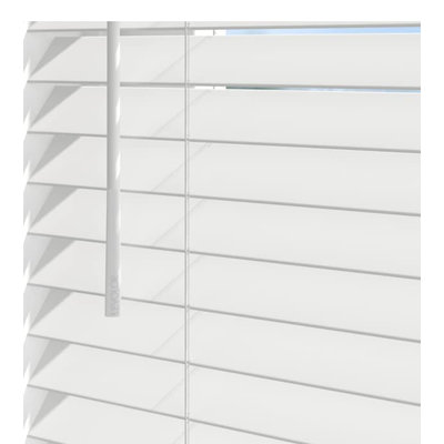 20641 White Faux Blinds