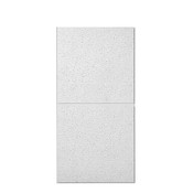 25663 White Fissured Drop Ceiling Plank