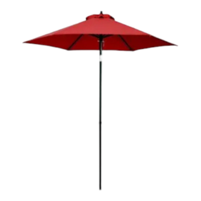 31995 Four Seasons Courtyard 7' Red Umbrella