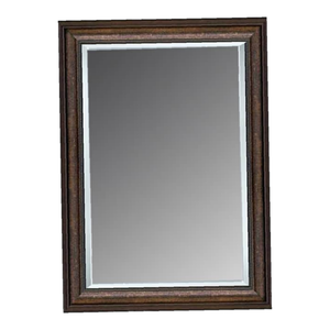 32551 Allen + Roth Copper Beveled Wall Mirror