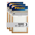 33529 Filtrete Air Filter 3 Pack 14 X 20 x 1