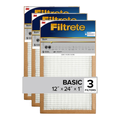 33536 Filtrete Air Filter 3 pack 12" x 24" x 1"