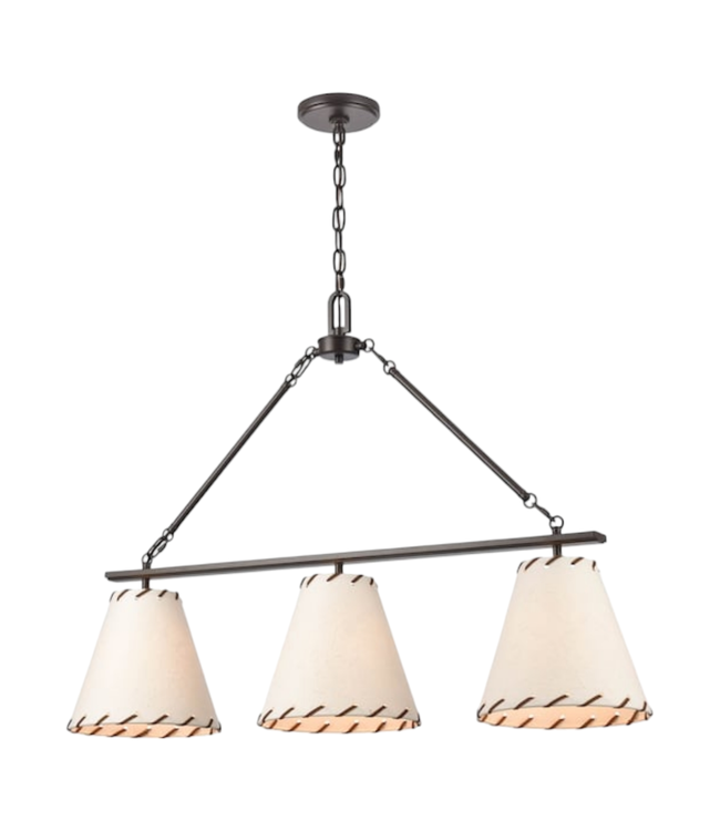 33698 Allen+Roth 3 Light Chandelier