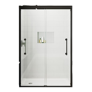 34240 Delta Frameless Sliding Shower Door