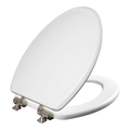 34290 Mansfield White Elongated Toilet Seat