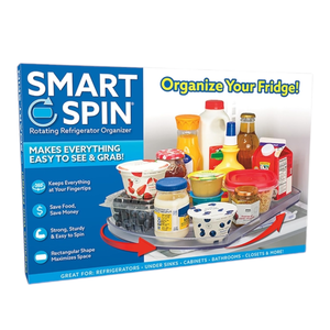 34383 Smart Spin Rotating Refrigerator Organizer