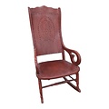 34421 Decorative Wooden Rocking Chair