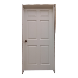 34471 Interior Prehung Off White Door 35"W