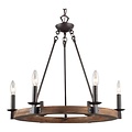 34654 LNC Laius 6 Light Chandelier