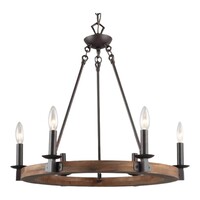 34654 LNC Laius 6 Light Chandelier