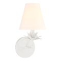 35181 Meridian Lite White Vintage Led Wall Sconce