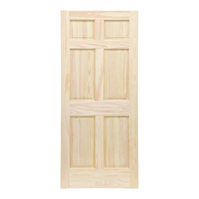 35330 Reliabilt Unfinished Pine Wood Slab Door 36"W