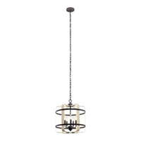 35341 Kichler Transitional Drum Hanging Pendant Light