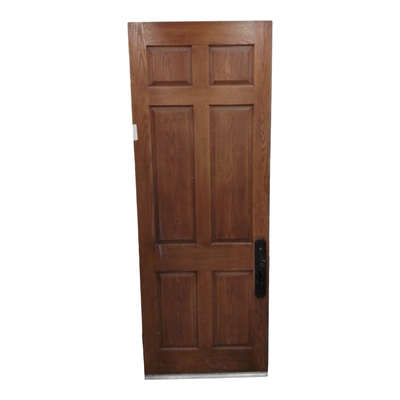 35396 Mahogany Exterior Slab Door