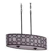 35553 Kichler Modern Drum Hanging Pendant Light