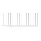 35960 Deckorators White Aluminum Deck Rail Kit