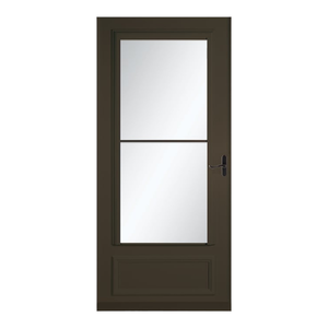 36239 Larson Mid-View Aged Bronze Storm Door 36"W