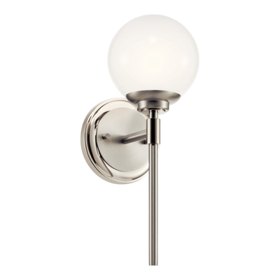 36251 Kichler 1-Light Polished Nickel Vanity Light