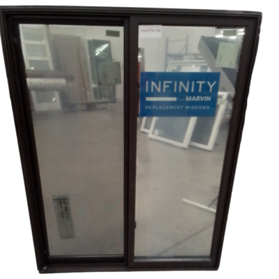 36332 Infinity Insert Glider Black Aluminum Window 47.5'W