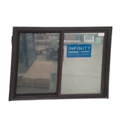 36335 Infinity Glider Black Aluminum Window 59.125"W