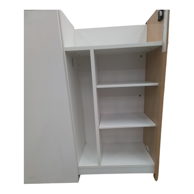 36357 White Laminate Storage Cabinet