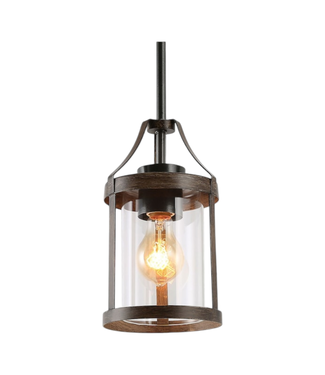 36455 LNC Farmhouse Lantern Mini Hanging Light
