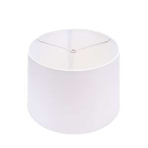 36915 Allen+Roth Large White Drum Lamp Shade